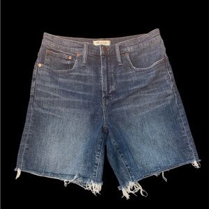 Madewell Medium-Wash Denim Shorts